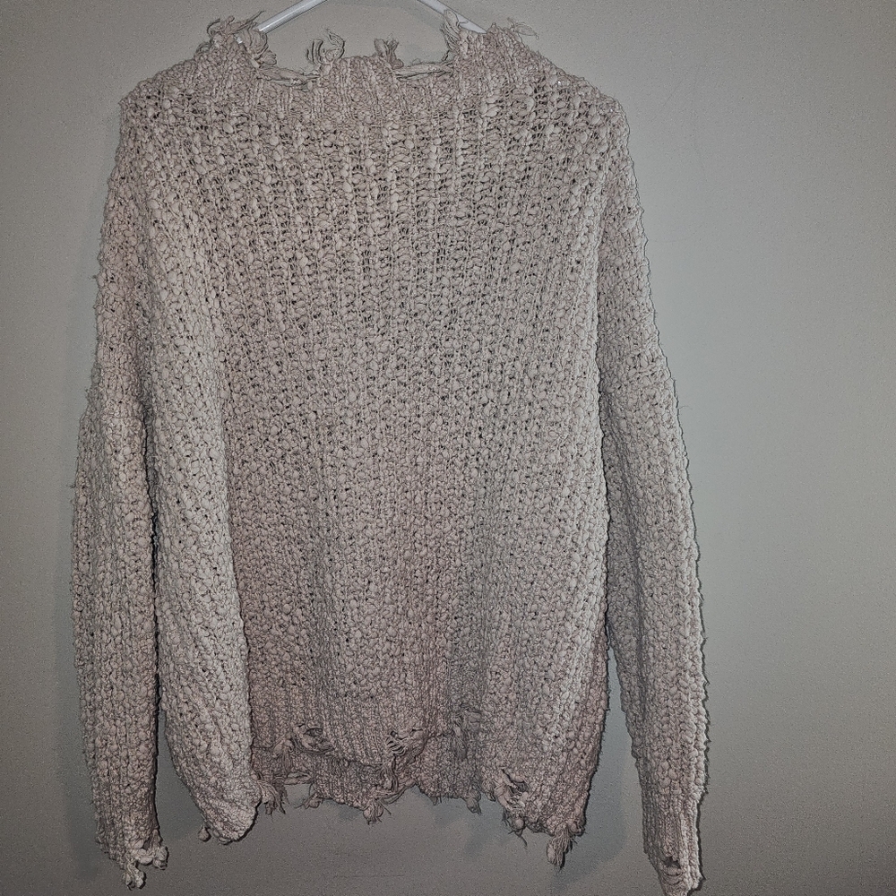 Miracle Distressed  Sweater - Picture 6 of 6